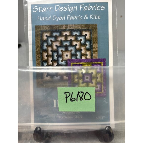 Starr Design Fabrics Illusions Quilt Pattern Kit by Kathleen Starr for Throw/Que - Picture 5 of 5